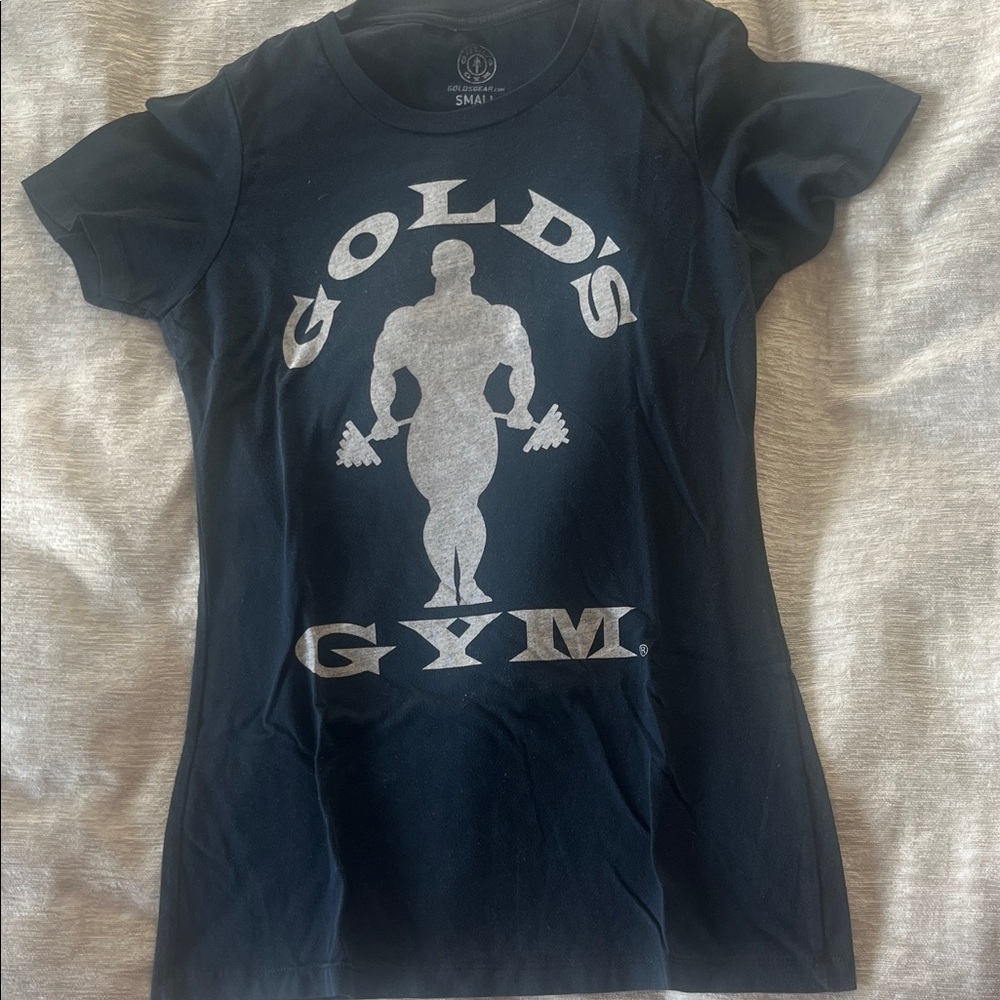 Gold's Gym Women's Black Short Sleeve Tee